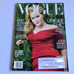 Vogue Magazine Amy Schumer Cover July 2016